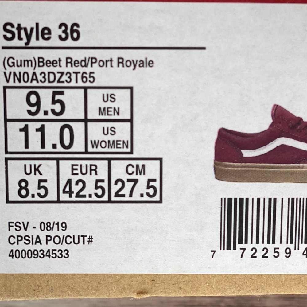 Vans Style 36 men’s - Picture 8 of 9